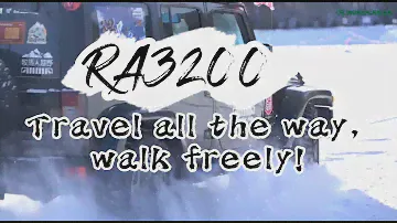 RA3200 Roadcruza  Travel all the way, walk freely!